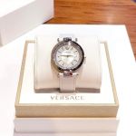 Versace Revive Quartz Silver Dial Ladies Watch VE2L00121