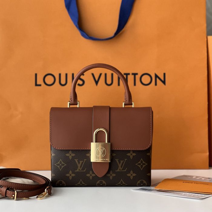 Louis Vuitton Locky BB màu nâu Caramel M44654